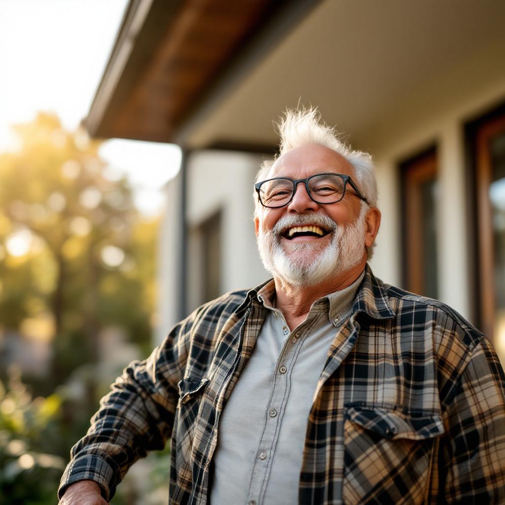 Adult children at the family kitchen table reviewing reverse mortgage heir options