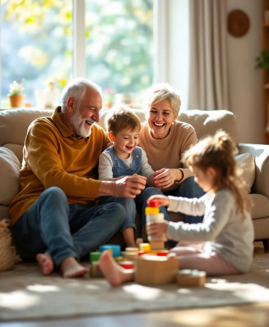 Grandparents settled near family after relocating with HECM for Purchase